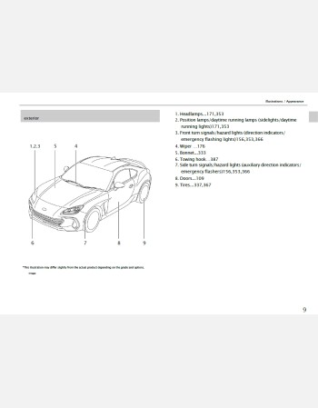subaru brz 2025-2026 owners manual (jdm)